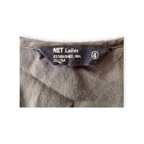 NET Ladies top green short sleeve Sz 4 small - Picture 7 of 7